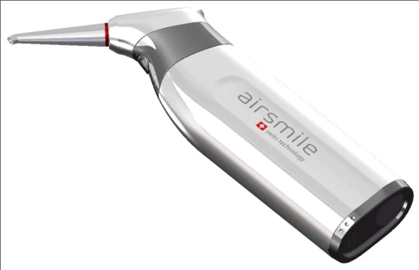 Rendering eines handgeführten AirSmile-Dentalgeräts